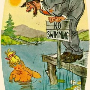 No Swimming But Ok To Float