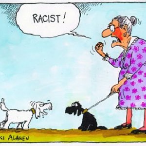 Racist Dog