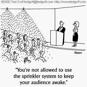 Keep Your Audience Awake