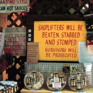 Shoplifters Will Be Beaten