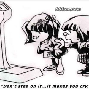 Weight Scale Makes You Cry