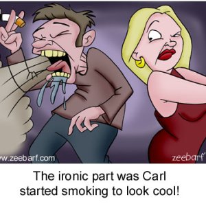 Smoking To Look Cool