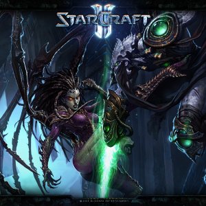 Wallpaper Zeratul Vs Kerrigan