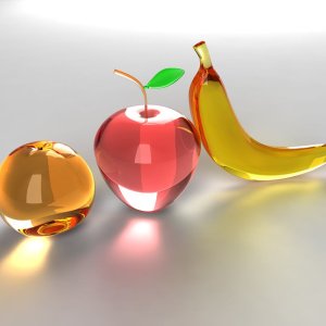 Glass Fruits